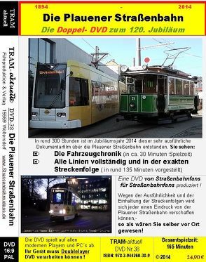 Die Plauener Straßenbahn von Herr,  Andreas, TRAM-aktuell Filmproduktion und Vertrieb