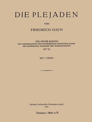 Die Plejaden von Hayn ,  Friedrich