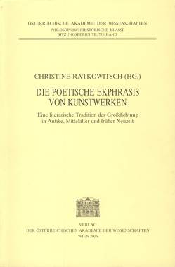 Die poetische Ekphrasis von Kunstwerken von Ratkowitsch,  Christine