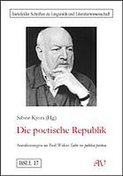 Die poetische Republik von Kyora,  Sabine