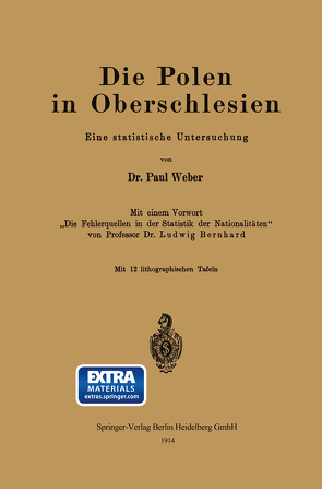 Die Polen in Oberschlesien von Bernhard,  Ludwig, Weber,  Paul