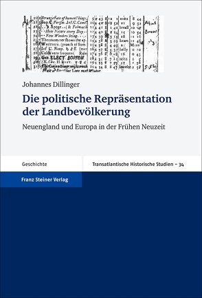 Die politische Repräsentation der Landbevölkerung von Dillinger,  Johannes