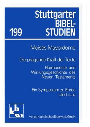 Die prägende Kraft der Texte von Mayordomo,  Moisés