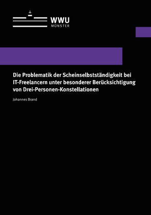 Die Problematik der Scheinselbstständigkeit bei IT-Freelancern unter besonderer Berücksichtigung von Drei-Personen-Konstellationen von Brand,  Johannes