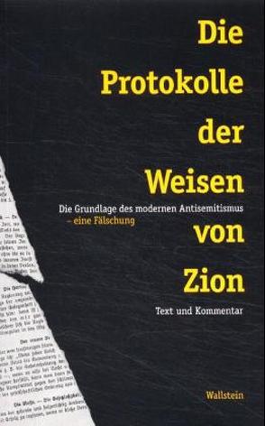 Die Protokolle der Weisen von Zion von Sammons,  Jeffrey L.