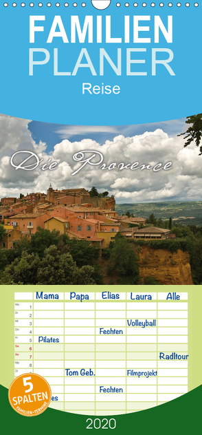 Die Provence – Familienplaner hoch (Wandkalender 2020 , 21 cm x 45 cm, hoch) von Ratzer,  Reinhold