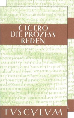 Die Prozessreden von Cicero, Fuhrmann,  Manfred