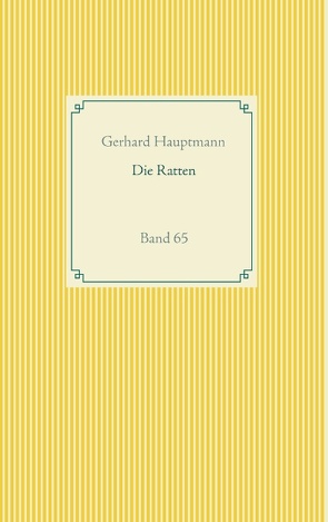 Die Ratten von Hauptmann,  Gerhard