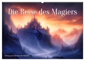 Die Reise des Magiers (Wandkalender 2024 DIN A2 quer), CALVENDO Monatskalender von Wunderlich,  Simone