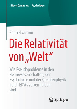 Die Relativität von „Welt“ von Vacariu,  Gabriel