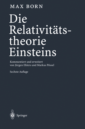 Die Relativitätstheorie Einsteins von Born,  Max