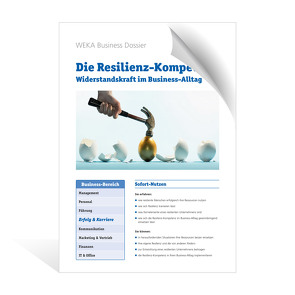 Die Resilienz-Kompetenz von Kupferschmid Boxler,  Sonja