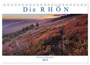 Die Rhön (Tischkalender 2024 DIN A5 quer), CALVENDO Monatskalender von Hempe,  Manfred