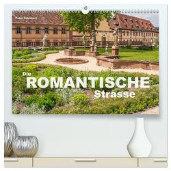 Die Romantische Strasse (hochwertiger Premium Wandkalender 2024 DIN A2 quer), Kunstdruck in Hochglanz von Schickert,  Peter