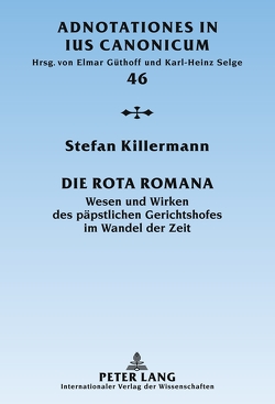 Die Rota Romana von Killermann,  Stefan