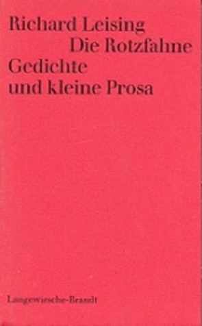 Die Rotzfahne von Leising,  Richard, Wachinger,  Kristof