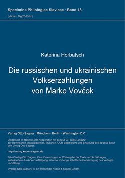 Die russischen und ukrainischen Volkserzählungen von Marko Vovčok von Horbatsch,  Katerina