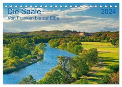 Die Saale Von Franken zur Elbe (Tischkalender 2024 DIN A5 quer), CALVENDO Monatskalender von Selection,  Prime