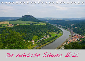 Die sächsische Schweiz 2023 (Tischkalender 2023 DIN A5 quer) von Weirauch,  Michael