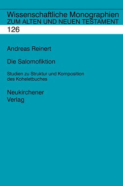 Die Salomofiktion von Reinert,  Andreas