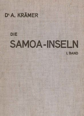 Die Samoa-Inseln von Krämer,  Augustin
