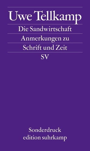 Die Sandwirtschaft von Tellkamp,  Uwe