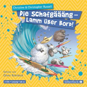 Die Schafgäääng – Lamm über Bord! von Plorin,  Eva, Rohrbeck,  Oliver, Russell,  Christine, Russell,  Christopher