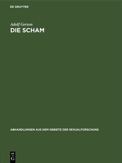 Die Scham von Gerson,  Adolf