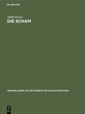 Die Scham von Gerson,  Adolf