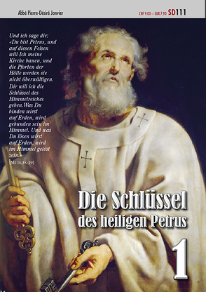 Die Schlüssel des heiligen Petrus von Janvier,  Pierre-Désiré