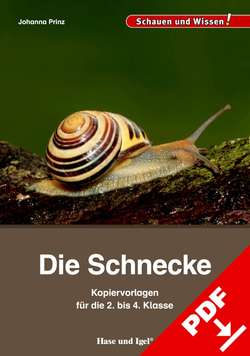 Die Schnecke – Kopiervorlagen für die 2. bis 4. Klasse von Prinz,  Johanna