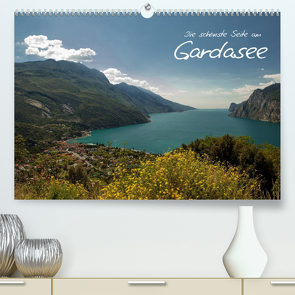 Die schönste Seite am Gardasee (Premium, hochwertiger DIN A2 Wandkalender 2022, Kunstdruck in Hochglanz) von Winter,  Alexandra