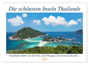 Die schönsten Inseln Thailands (Wandkalender 2024 DIN A2 quer), CALVENDO Monatskalender von Härtner,  Bernd