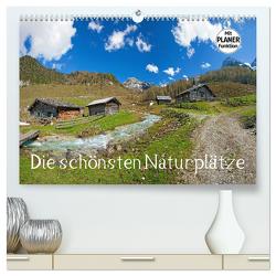 Die schönsten Naturplätze (hochwertiger Premium Wandkalender 2024 DIN A2 quer), Kunstdruck in Hochglanz von Kramer,  Christa