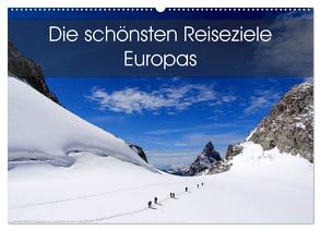 Die schönsten Reiseziele Europas (Wandkalender 2024 DIN A2 quer), CALVENDO Monatskalender von Card-Photo,  Card-Photo