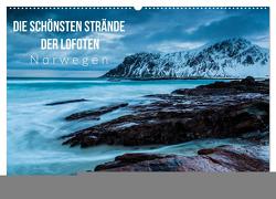 Die schönsten Strände der Lofoten – Norwegen (Wandkalender 2024 DIN A2 quer), CALVENDO Monatskalender von Gospodarek,  Mikolaj