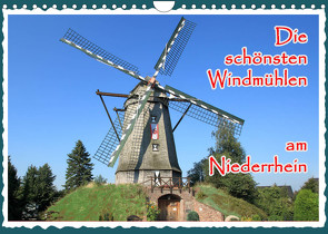 Die schönsten Windmühlen am Niederrhein (Wandkalender 2023 DIN A4 quer) von Jaeger,  Michael, mitifoto