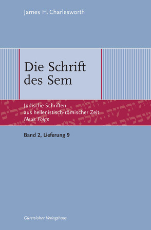 Die Schrift des Sem von Charlesworth,  James H.