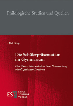 Die Schülerpräsentation im Gymnasium von Gätje,  Olaf