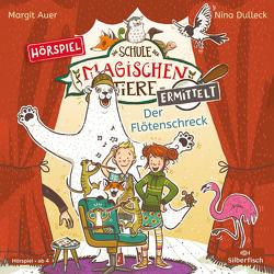 Die Schule der magischen Tiere ermittelt – Hörspiele 4: Der Flötenschreck von Auer,  Margit, Brönneke,  Stefan, Brügger,  Katja, Diverse, Herkewitz,  Verena, Kloppe,  Matthias, Kreuer,  Tim, Libbach,  Gabriele, Maire,  Laura, Martz,  Josephine, Ruyters,  Judith, Schülke,  Achim, Welbat,  Daniel