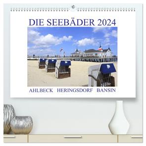 Die Seebäder 2024 (hochwertiger Premium Wandkalender 2024 DIN A2 quer), Kunstdruck in Hochglanz von Fuchs,  Susanne