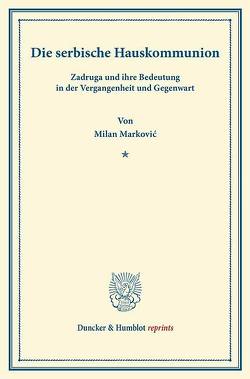 Die serbische Hauskommunion von Marković,  Milan