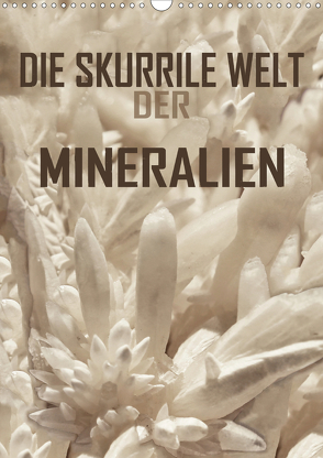 Die skurrile Welt der Mineralien (Wandkalender 2021 DIN A3 hoch) von Sock,  Reinhard