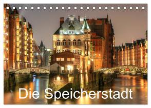 Die Speicherstadt (Tischkalender 2024 DIN A5 quer), CALVENDO Monatskalender von Hasche,  Joachim