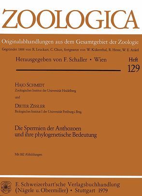 Die Spermien der Anthozoen und ihre phylogenetische Bedeutung von Schmidt,  Hajo, Zissler,  Dieter