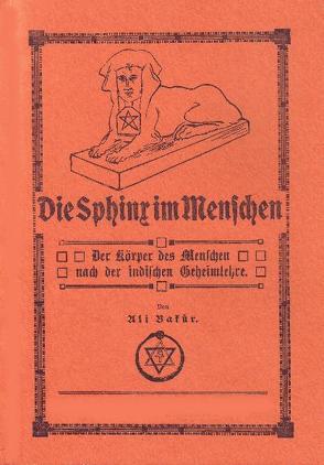 Die Sphinx im Menschen von Bakur,  Ali