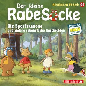 Die Sportskanone, Der Honigmond, Der sprechende Busch (Der kleine Rabe Socke – Hörspiele zur TV Serie 5) von Diverse, Grübel,  Katja, Hofmann,  Louis, Strathmann,  Jan, Thalbach,  Anna, Weis,  Peter