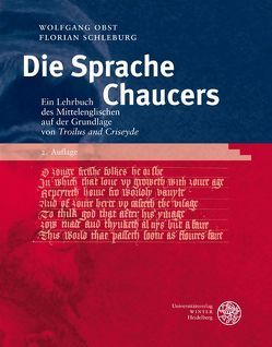 Die Sprache Chaucers von Obst,  Wolfgang, Schleburg,  Florian