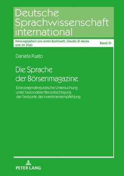 Die Sprache der Börsenmagazine von Puato,  Daniela