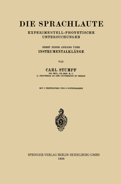 Die Sprachlaute von Stumpf,  Carl